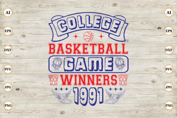 1991 College Basketball Game Winners: A Creative Resource for Designers