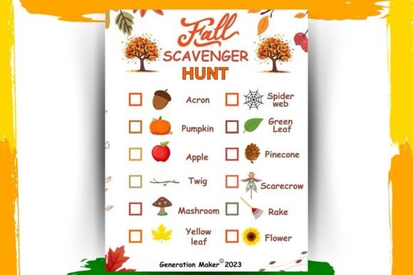 Fall Scavenger Hunt Game for Kids: A Practical Tool for Seasonal Engagement