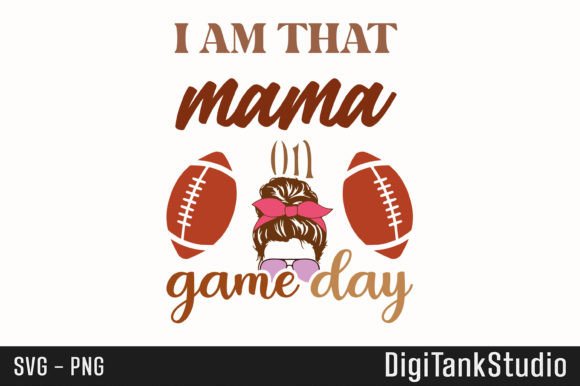 Football Mom Game Day Shirt SVG PNG: A Practical Design Resource for Creative Projects