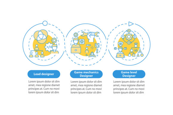 Game Designers Types Vector Infographic: A Visual Tool for Clear Communication