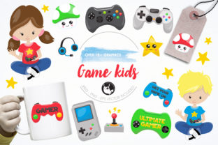 Game Kids Clipart Set: Strategic Value for Creative and Business Projects