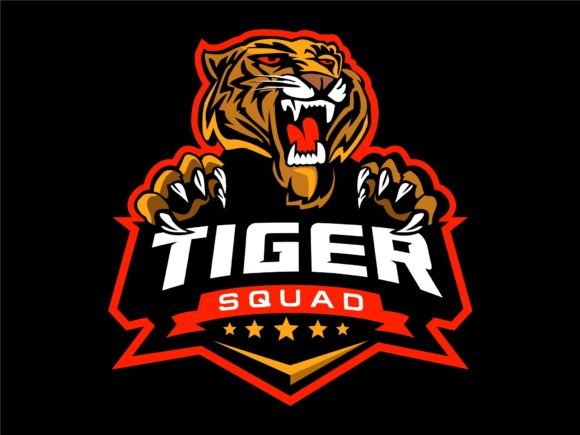 Game Logo Design with Tiger Head Mascot: A Versatile Choice for Creative Projects