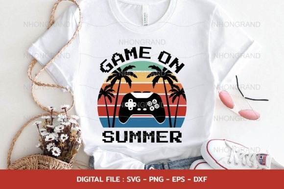 Game on Summer Vacation with Palm Beach: A Creative Design for Versatile Use