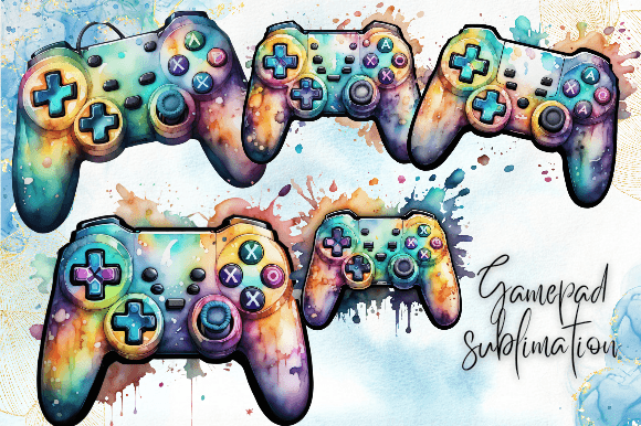 Game Pad Sublimation: A Creative Resource for Designers and Digital Creators