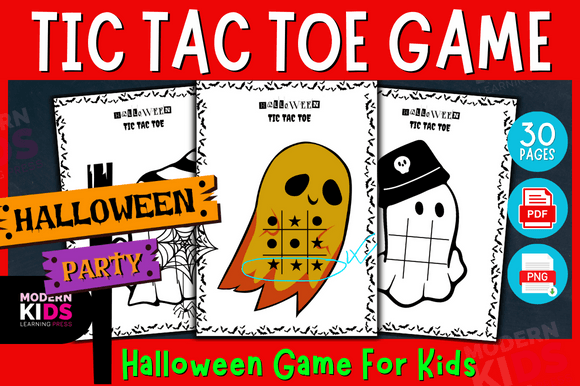 Halloween Tic Tac Toe Game Template: Blending Tradition with Modern Creativity