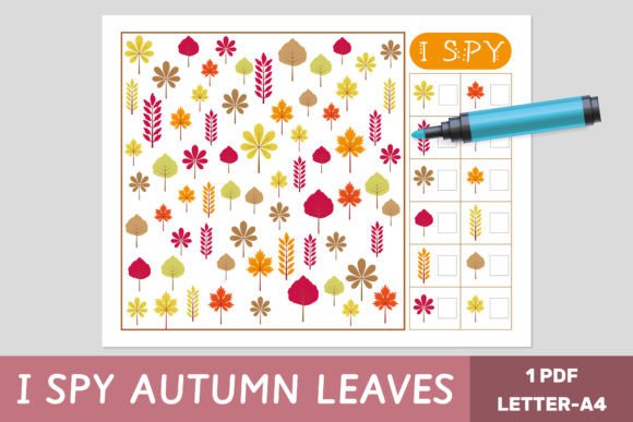 I Spy Game: Autumn Leaves Fall Edition – A Fun Learning Tool for Kids