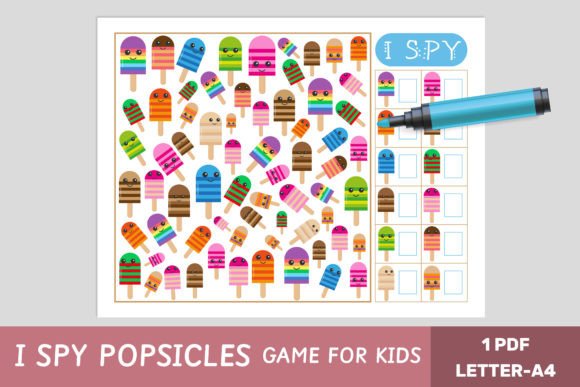 I Spy Game - Popsicles - Summer Game: A Strategic Tool for Engagement and Learning