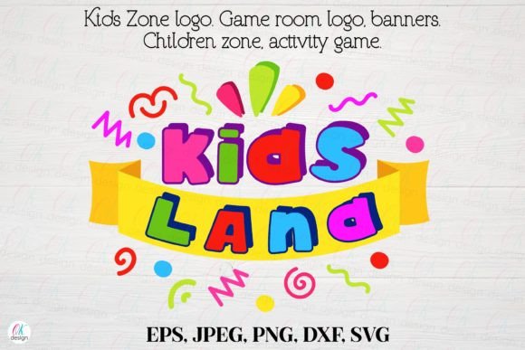 Kids Zone Logo 16: Game Room, Activity & Play Zone Design for Every Child-Friendly Space