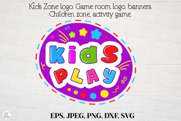 Kids Zone Logo 3: A Game Room, Activity, and Play Zone Design Solution