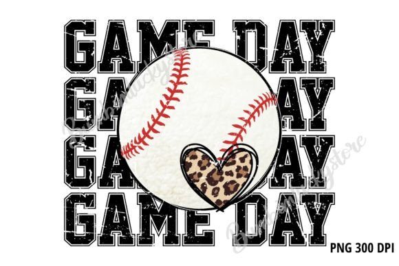 Maximizing Brand Impact with Game Day Baseball Png Sublimation Design