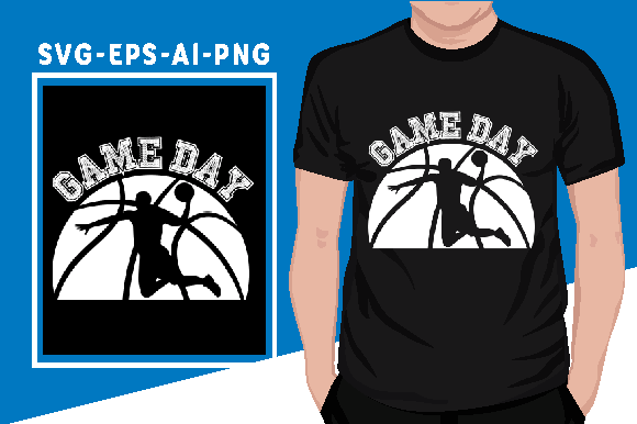 Retro Game Day Basketball T-Shirt Design: A Bold Fusion of Nostalgia and Modern Creativity