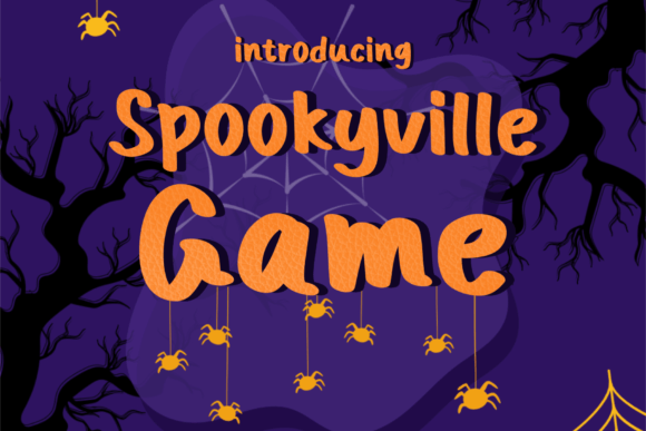 Spookyville Game: Typography That Brings Horror to Life