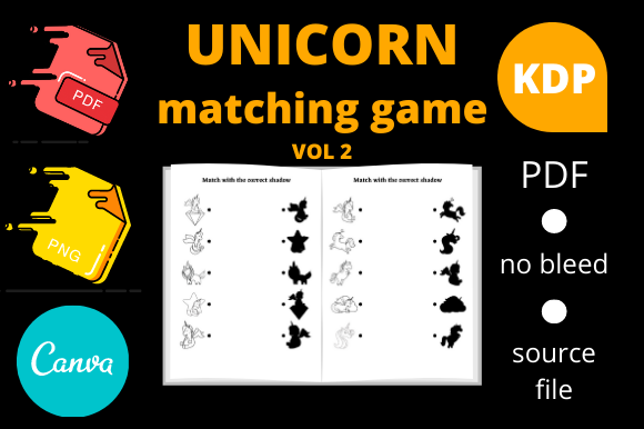 Unicorn Matching Game for Kids: A Fun and Educational Activity for Young Learners